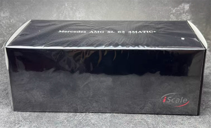 iScale Mercedes AMG SL63 (R232) 4MATIC White red top cover 1:18 Car Pre-built Model view11