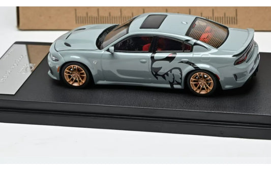 1:64 DODGE Charger SRT Destroyer Grey 7CM MODEL Limited Edition 599PCS ONLY DIECAST Model