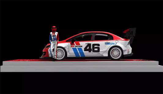 TimeMicro Honda Civic FD2 explosive redesign #46 w/ Figure Version Limited Edition 1:64 Car Pre-built Model view2