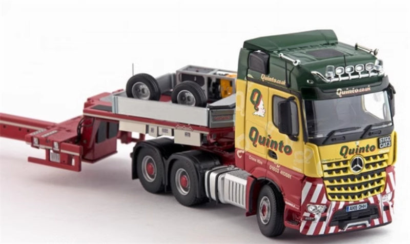 IMC 6X4 Nooteboom PX6 axle heavy-duty truck trailer QUINTO 1:50 Model