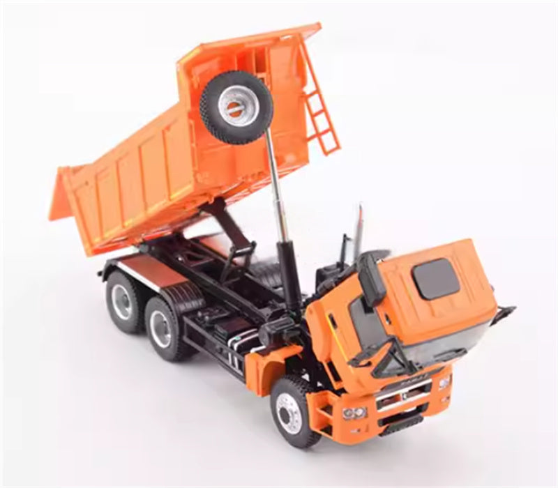 Modimio Russian Heavy Duty Truck Kamaz-65802-87(S5) dump truck 1:43 Truck Pre-built Airliner Model Display view5