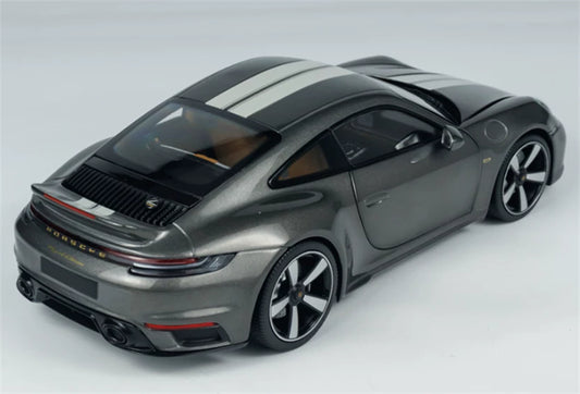 1:18 Porsche 911 992 SPORT CLASSIC 2022 Metallic Gray MINICHAMPS DIECAST Model