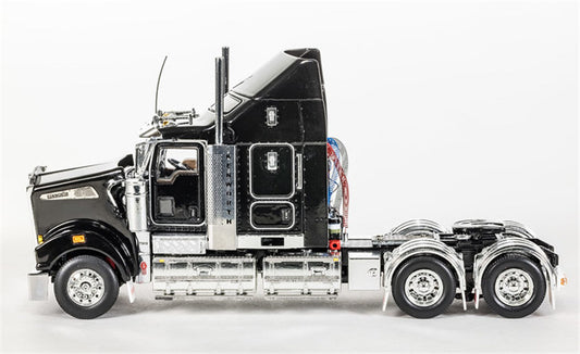 Drake Kenworth K200 Truck space cab gloss black 1:50 Truck Pre-built Model