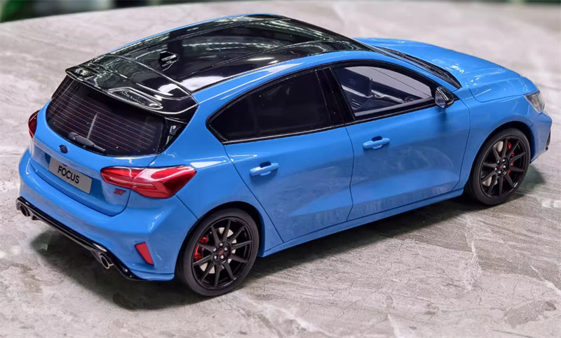 1:18 FORD FOCUS ST 2024 Blue OTTO Limited Edition 999PCS ONLY Resin Car Model