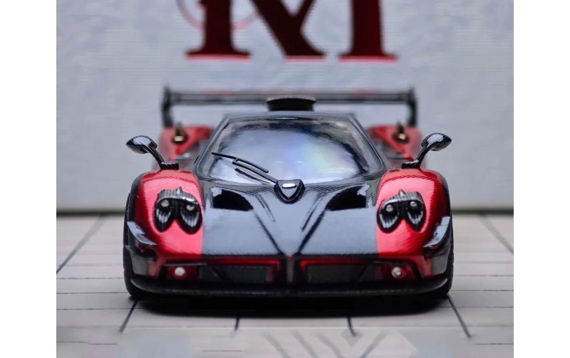 1:64 Pagani Zonda 760 MY Red Rhino Model convertible version DIECAST Model