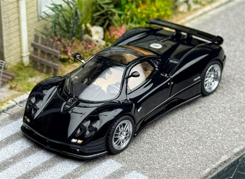 1:64 Pagani Zonda C12 Black LCD MODELS DIECAST Model