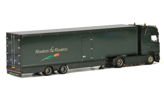 WSI SCANIA S CS20H 4x2 SEMI BOX Roubos & Roubos 1:50 Model