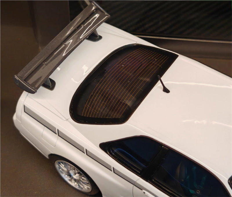 1:18 Nissan GTR BNR34 White OTTO Resin Car Model view10