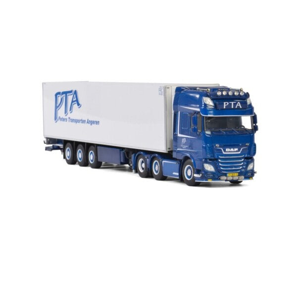 1:50 DAF P.T.A. XF MY2017 4X2 REEFER TRAILER 3 AXLE WSI DIECAST Model