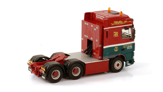 WSI DAF XF 95 SUPER SPACE CAB 6X4 FRANK NORAGER 1:50 Truck Pre-built Model