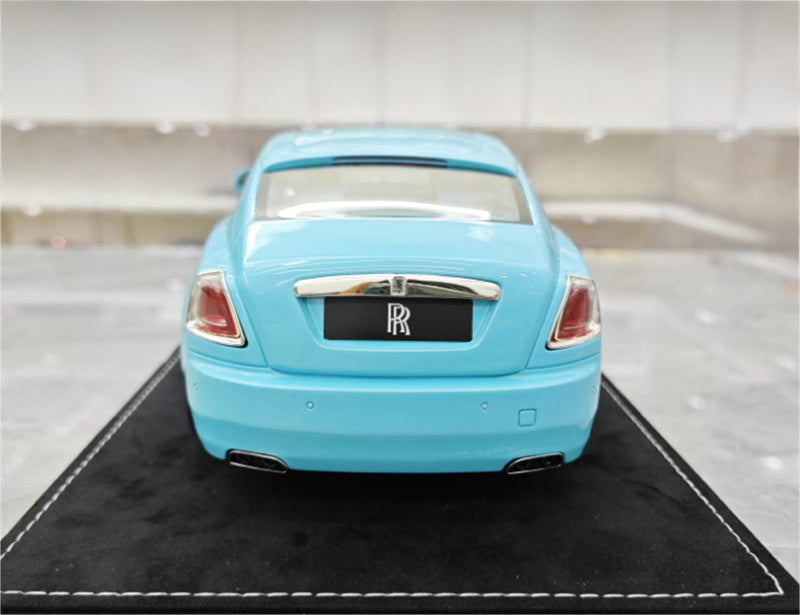 HH Model Rolls Royce Wraith Blue Limited Edition 30PCS ONLY 1:18 Car Pre-built Model view13