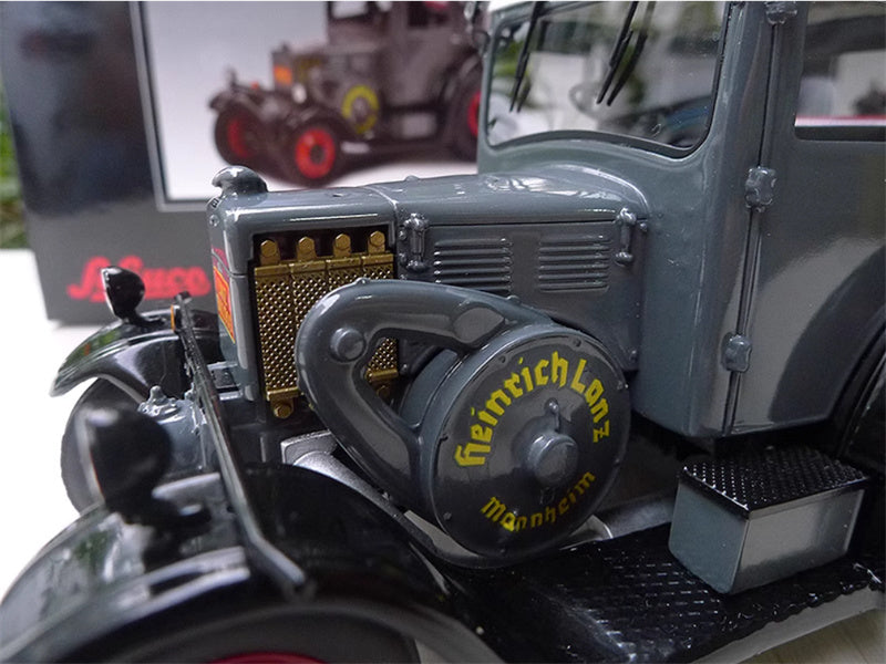SCHUCO German Lanz Eibulldog mit Kabine Tractor grey Limited Edition 1500PCS ONLY 1:32 Truck Pre-built Model