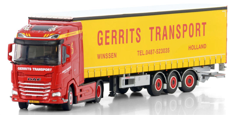 1:50 WSI DAF XG 4X2 TRIDEC CURTAINSIDE Gerrits Transport