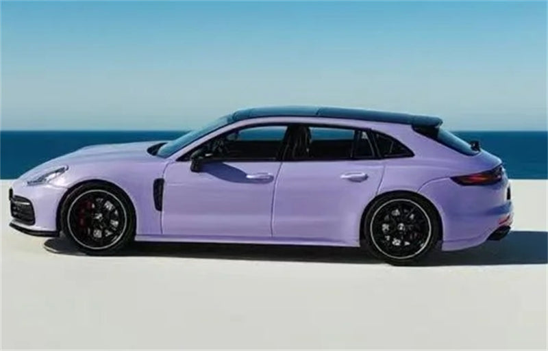 1:64 Porsche Panamera Travel version Limited Edition 599pcs ONLY Lavender Purple Rhino Model DIECAST Model
