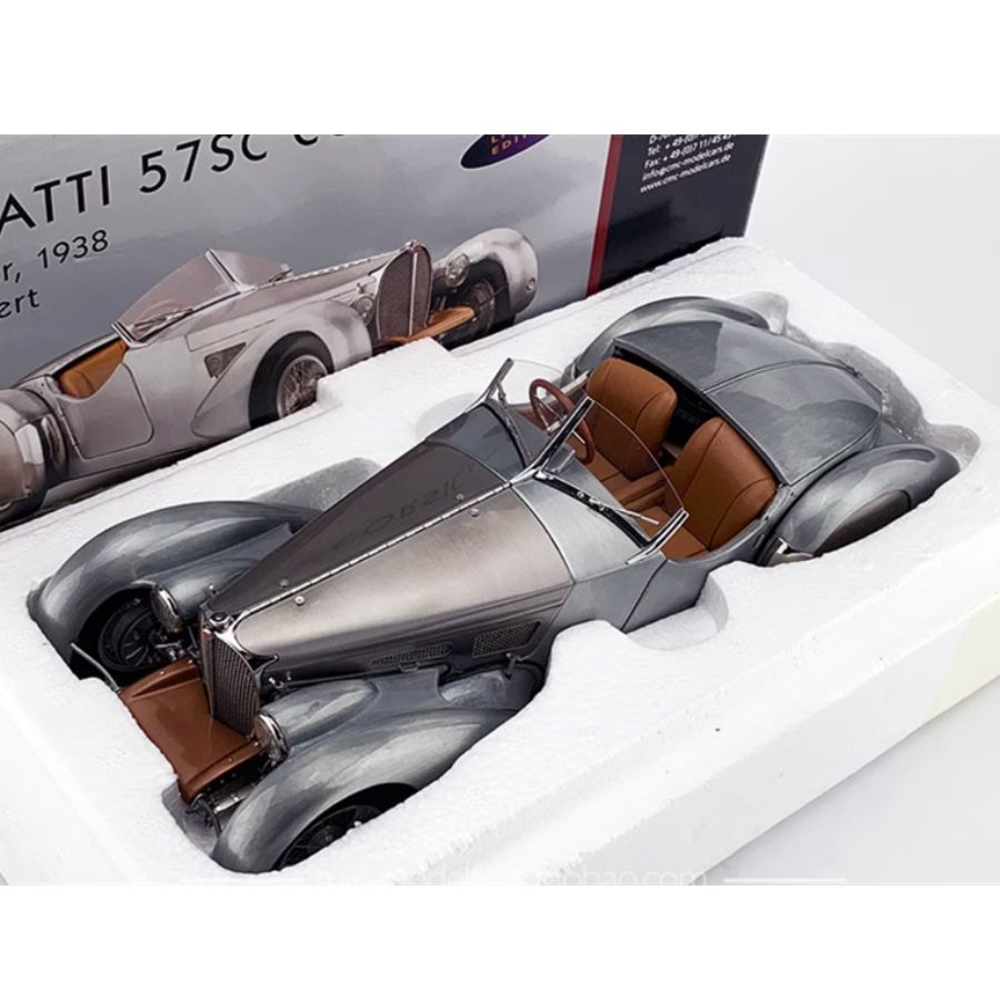 CMC Bugatti 57 SC Corsica Roadster 1938 unpainted Limited Edition 1:18 DIECAST Car