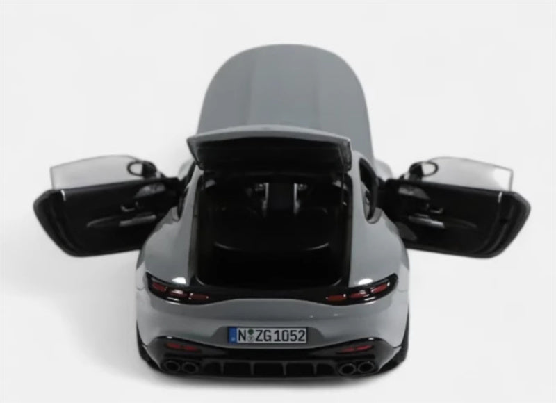 NZG Mercedes AMG GT43 Fully open Gray 1:18 Car Pre-built Model