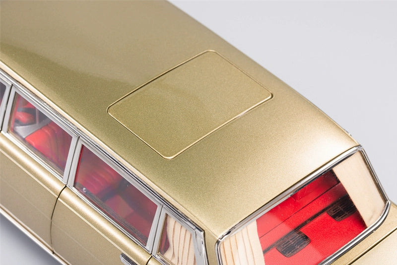 KengFai Mercedes Benz S600 Pullman Classic Car Champagne 1:18 DIECAST CAR