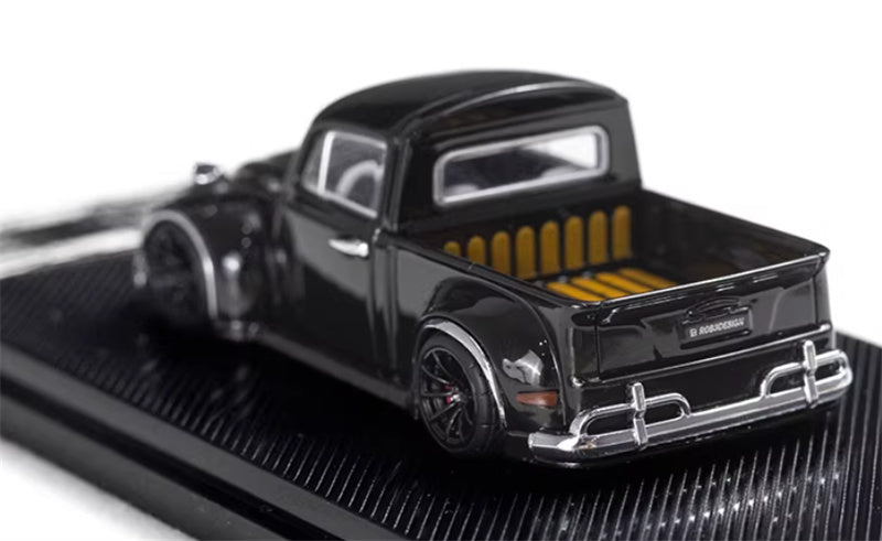 Liberty 64 Volkswagen Beetle Pickup Black Limited Edition 499PCS ONLY ROB3DESIGN 1:64 Car Pre-built Airliner Model Display view11