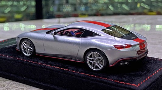 1:43 BBR MODELS Ferrari Roma Matt Sunusilver 30th Anniversary Edition LTD 20PCS view2