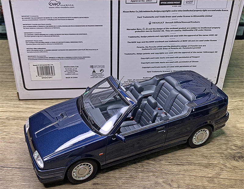 1:18 Renault 19 16S 1991 OTTO convertible Resin Car Model view10