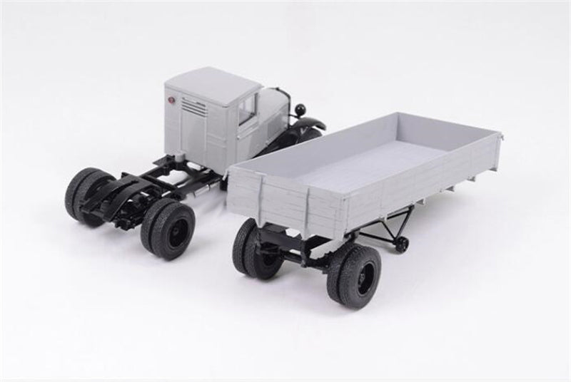 StartScaleModels ZIS-10 SOVIET TRUCK WITH TRAILER 1:43 Truck Pre-built Model