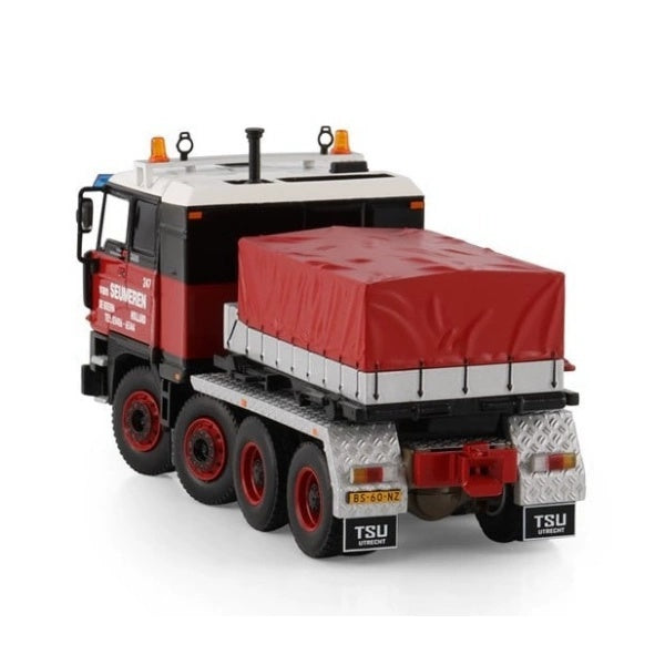 1:50 DAF Van Seumeren 3600 8x4 + BALLASTBOX MAMMOET Red DIECAST Model