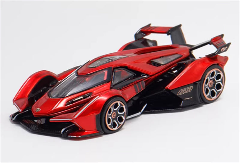 赤 ランボルギーニおもちゃ LeManFang ランボルギーニ V12 Vision VGT