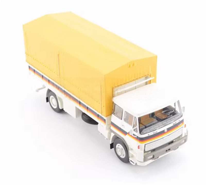 Premium ClassiXXs Czech Liaz SKODA-100.05 Flatbed Truck With Tent 1:43 Truck Pre-built Airliner Model Display view5