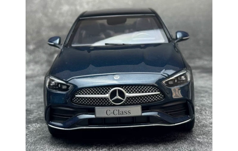 1:18 Mercedes-Benz C-Class C260 2025 NZG Turquoise Green Diecast Model view7