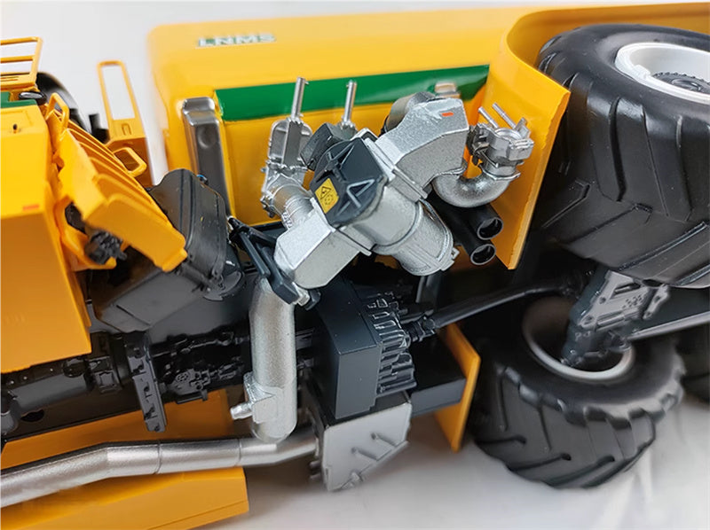 TEKNO Ploeger Oxbo 5105 LNMS tractor fertilizer applicator water tanker Yellow 1:32 Truck Pre-built Model
