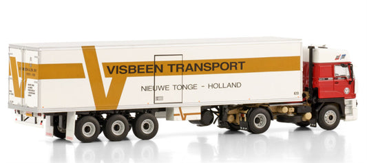 WSI DAF 3600 SPACE CAB 4X2 CLASSIC Visbeen Transport 1:50 Model