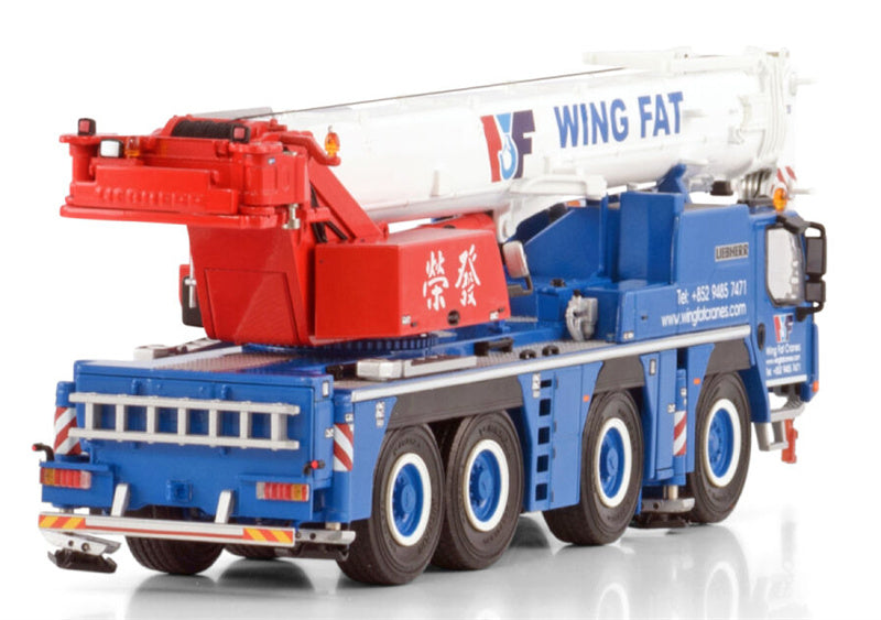 WSI LIEBHERR LTM 1090-4.2 Crane WING FAT 1:50 Truck Pre-built Model