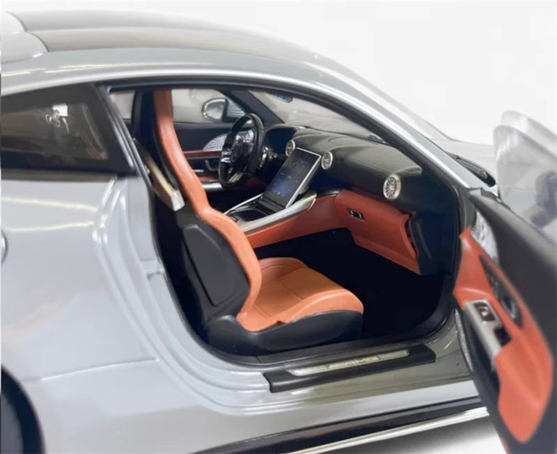 NZG Mercedes AMG GT63 grey 1:12 Car Pre-built Model
