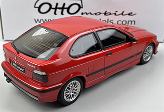 1:18 BMW E36 Compact red OTTO Resin Car Model view2