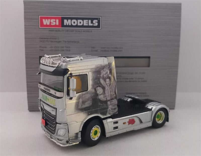 WSI DAF XF SPACE CAB MY2017 4X2 FAIR GAS GMBH 1:50 Truck Pre-built Model