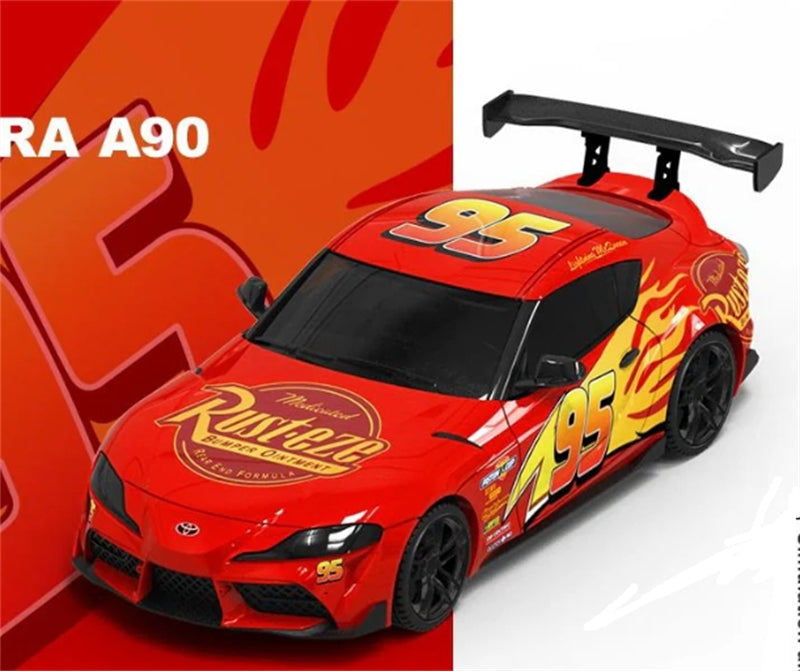 1:64 Toyota Supra A90 Red Cool Car DIECAST Limited Edition 500pcs ONLY Model