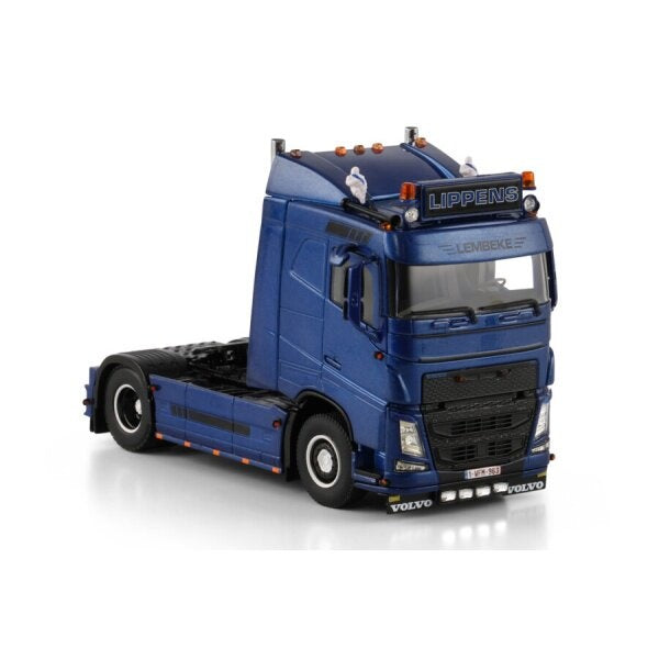 1:50 VOLVO LIPPENS FH4 SLEEPER CAB 4X2 WSI Blue DIECAST Model