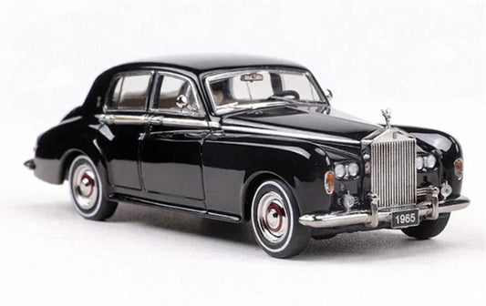 GFCC 1965 Rolls Royce Silver Cloud III classic car Black LHD 1:64 car Pre-built Model view2