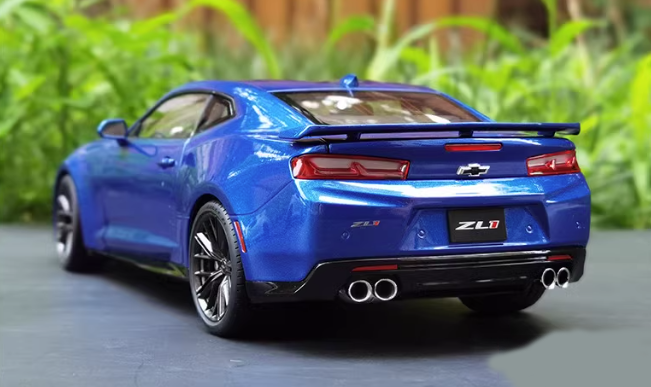 Autoart Chevrolet Camaro ZL1 2017 blue 1:18car Pre-a Model