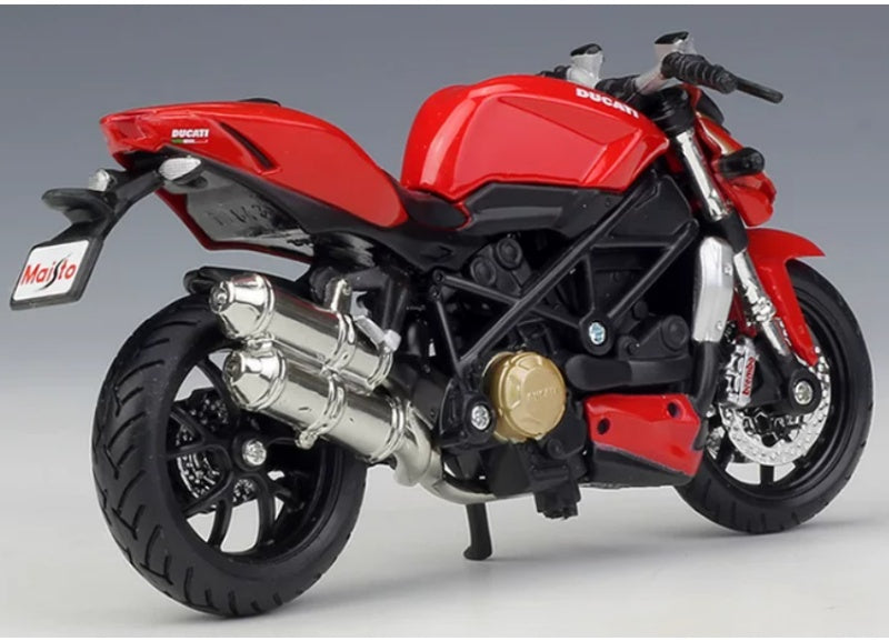 1:18 Ducati Mod.Streetfighter S Red Maisto Diecast Motorcycle Model