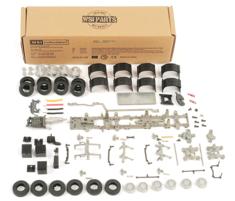 WSI BUILDING KIT CHASSIS Benz 10X4 H Parts KIT 1:50 Truck Model