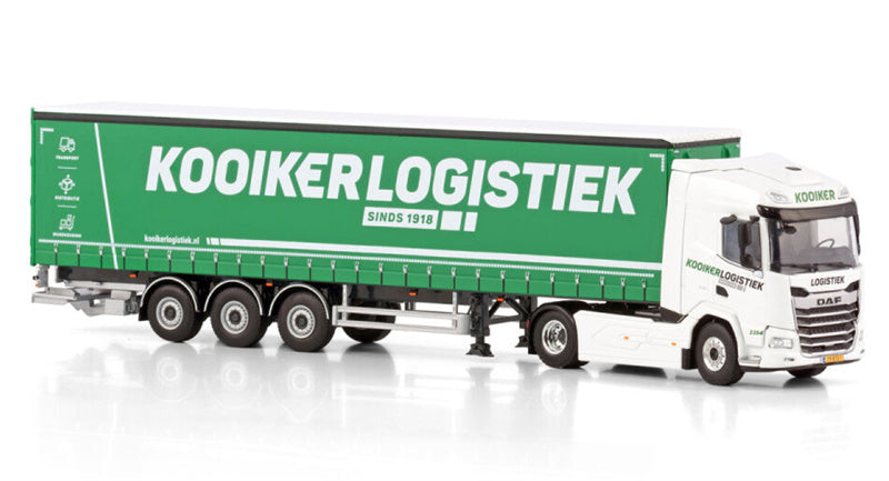 WSI DAF XF SH 4X2 CURTAINSIDE Kooiker Logistiek 1:50 Model