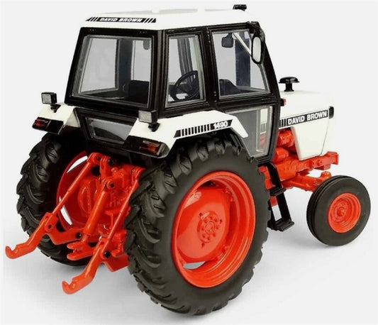 Universal Hobbies CASE DAVID BROWN 1490-2WD Agricultural Tractor white/Red 1:32 Truck Pre-built Model