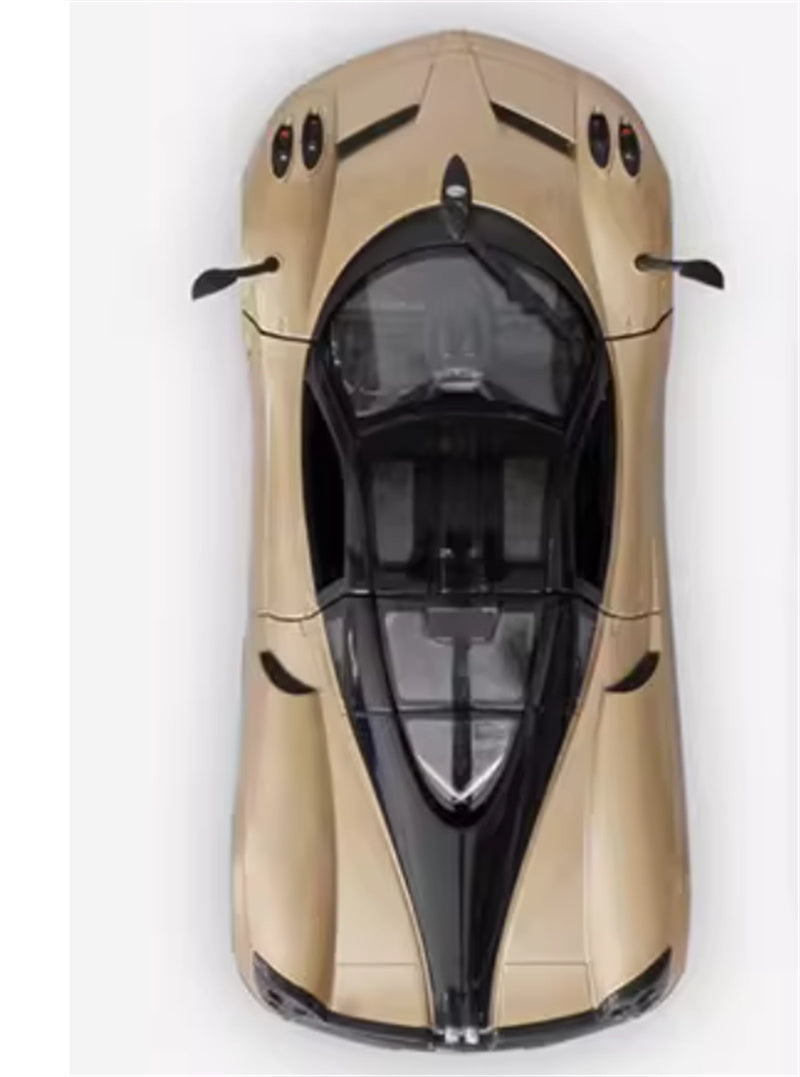1:24 Pagani Huayra Supercar Golden WELLY DIECAST Car Model