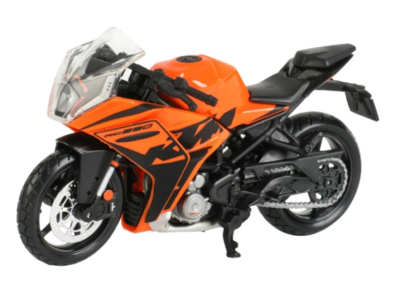 1:18 KTM RC 390 Orange-Black Maisto Diecast Motorcycle Model