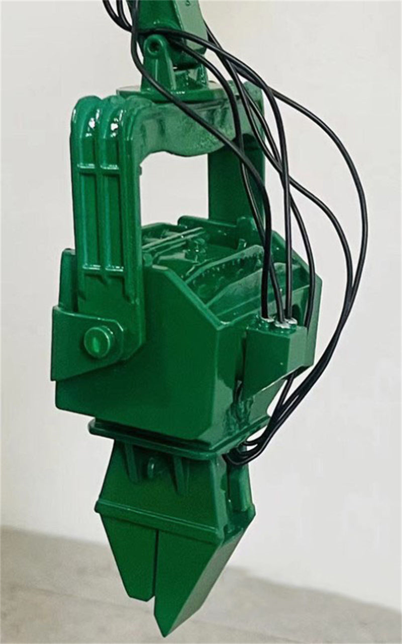 KOMATSU PC500LC-10MO Piling machine green 1/43 DIECAST Drilling Rig