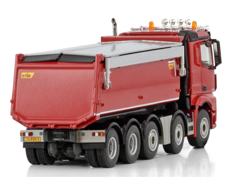 WSI AROCS MP4 2.300MM CLASSIC SPACE TIPPER TRUCK 10X4 Haan Scheemda 1:50 Truck Pre-built Model