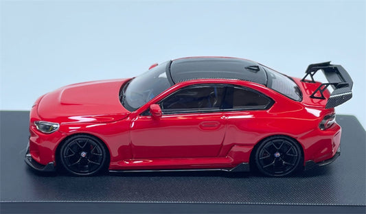 1:64 BMW M2 Mk2 G87 red SW Limited Edition 499PCS ONLY DIECAST Civil Car Model