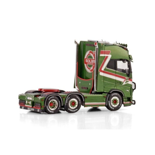 1:50 VOLVO SOLAM FH5 XL 6X2 WSI Green DIECAST Model