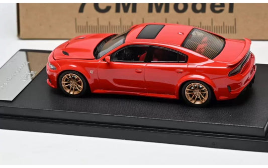 1:64 DODGE Charger SRT Fury Red 7CM MODEL Limited Edition 599PCS ONLY DIECAST Model